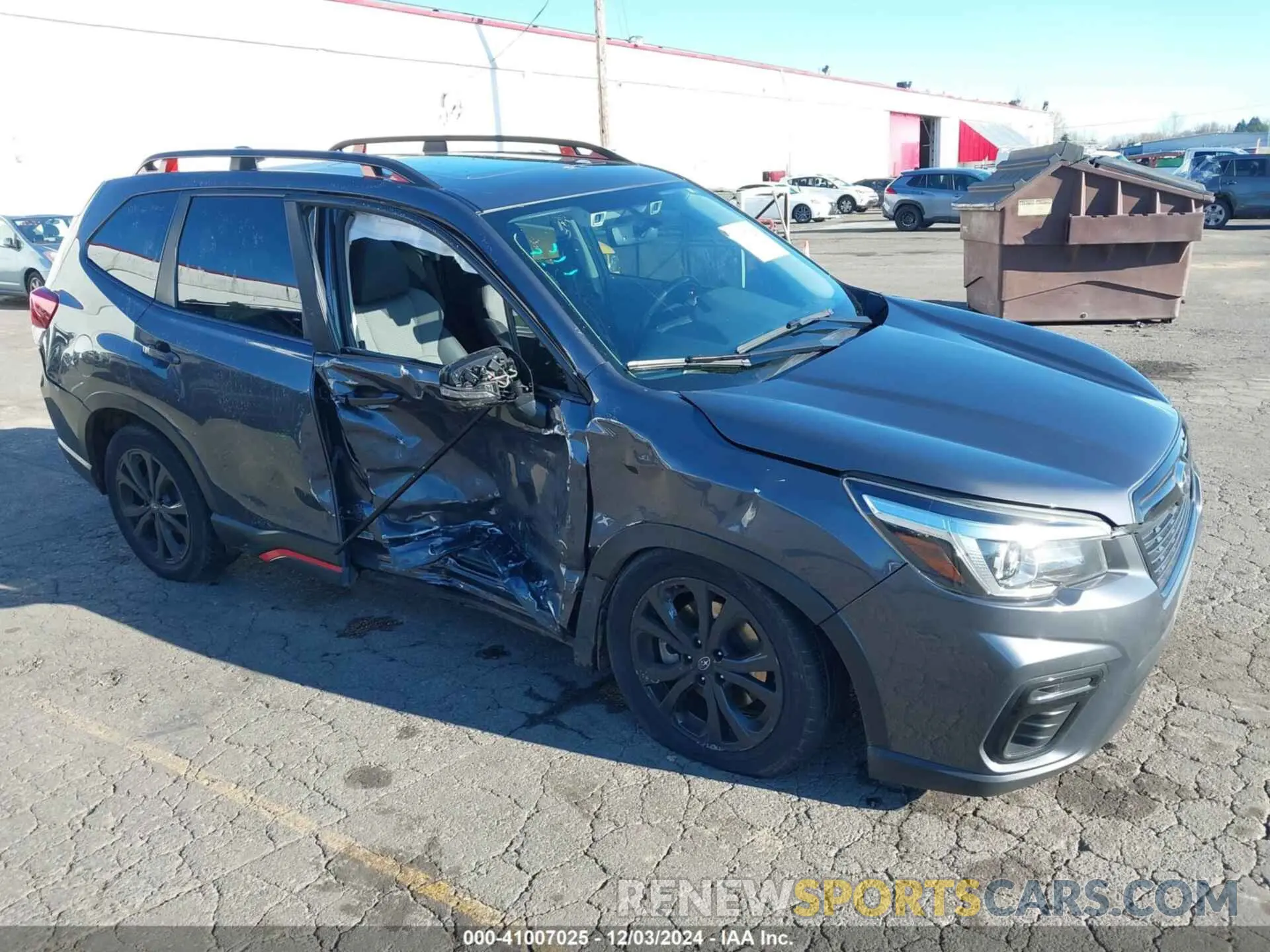 1 Фотография поврежденного автомобиля JF2SKAMC0LH494039 SUBARU FORESTER 2020