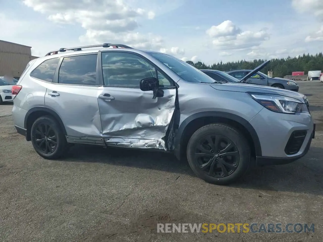 4 Фотография поврежденного автомобиля JF2SKAMC8LH512786 SUBARU FORESTER 2020