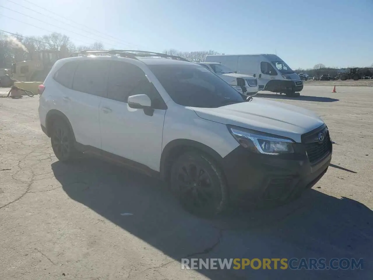 4 Photograph of a damaged car JF2SKARC1LH497377 SUBARU FORESTER 2020