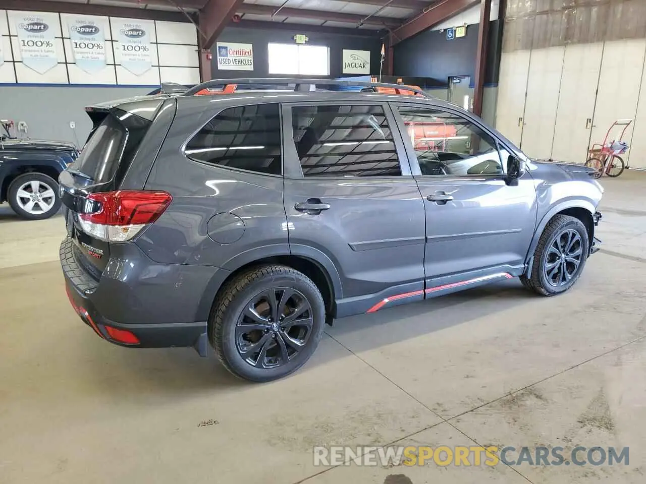 3 Фотография поврежденного автомобиля JF2SKARC1LH527753 SUBARU FORESTER 2020