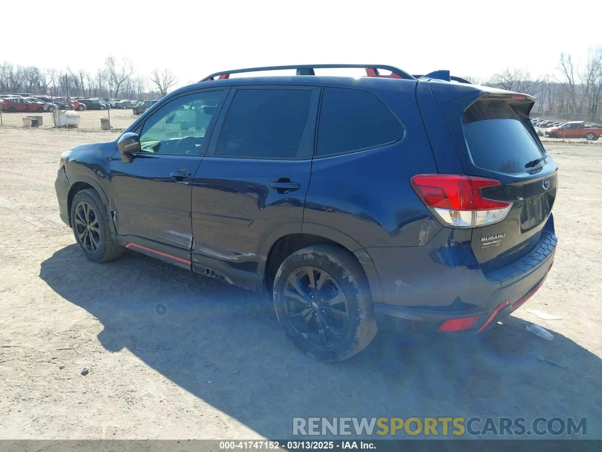 3 Photograph of a damaged car JF2SKARC3LH439853 SUBARU FORESTER 2020