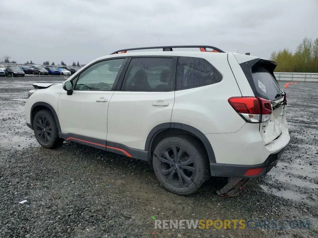 2 Фотография поврежденного автомобиля JF2SKARC3LH486543 SUBARU FORESTER 2020