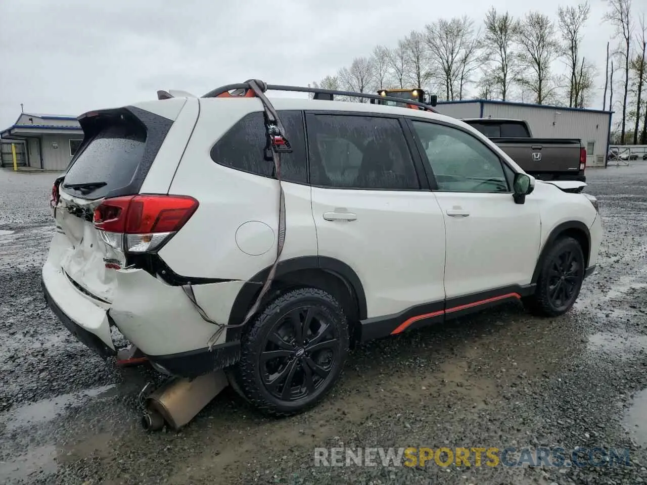 3 Фотография поврежденного автомобиля JF2SKARC3LH486543 SUBARU FORESTER 2020