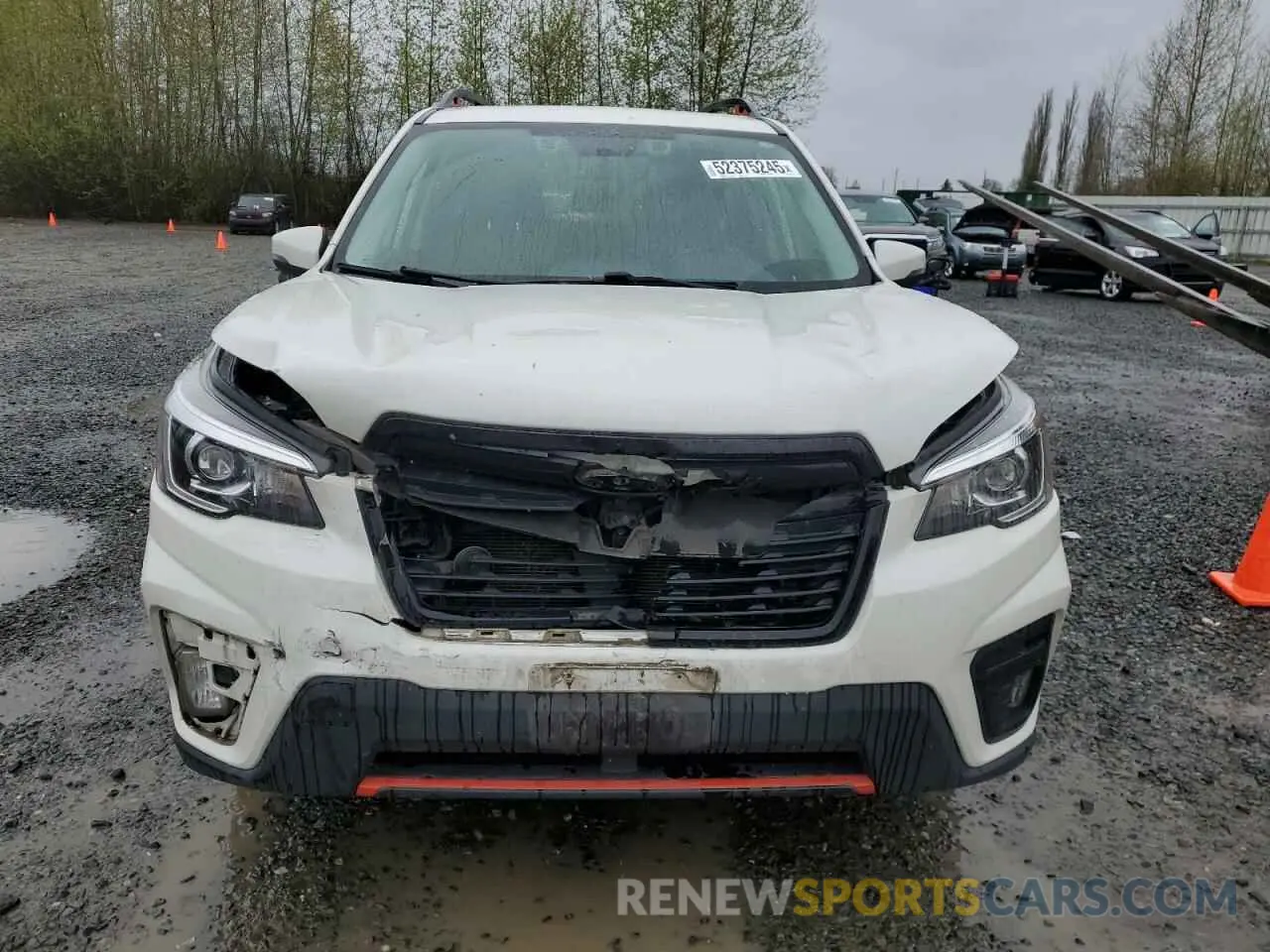5 Фотография поврежденного автомобиля JF2SKARC3LH486543 SUBARU FORESTER 2020