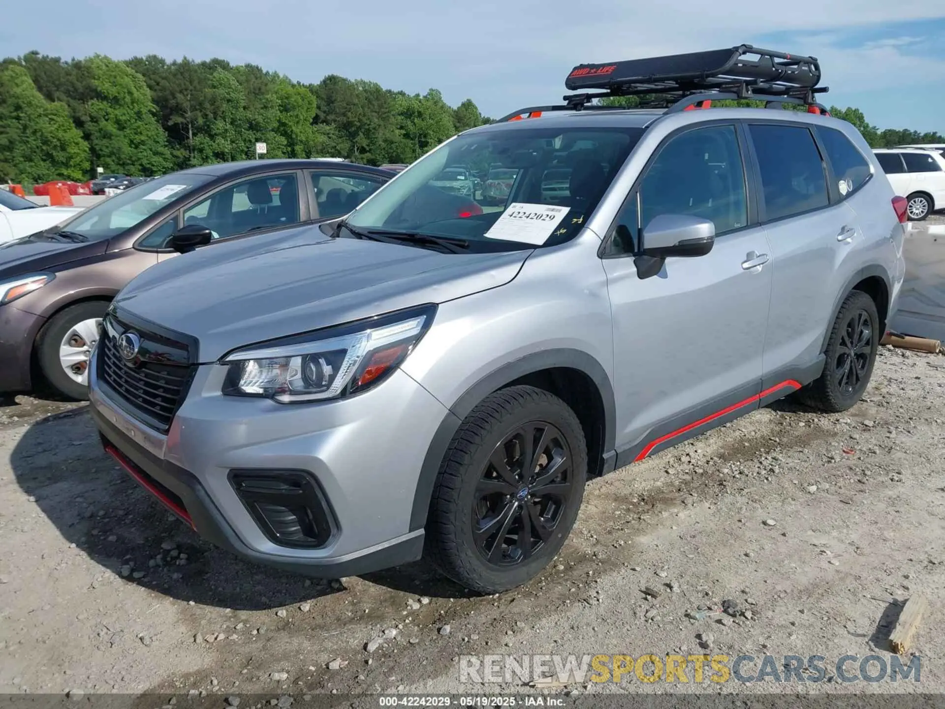 2 Фотография поврежденного автомобиля JF2SKARC3LH503521 SUBARU FORESTER 2020
