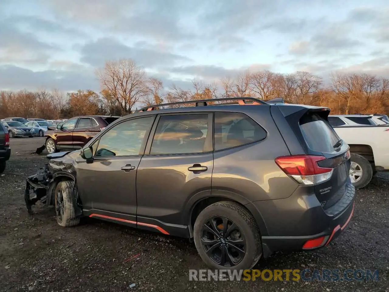 2 Photograph of a damaged car JF2SKARC4LH460968 SUBARU FORESTER 2020