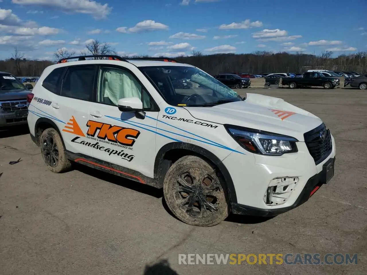 4 Photograph of a damaged car JF2SKARC6LH558934 SUBARU FORESTER 2020