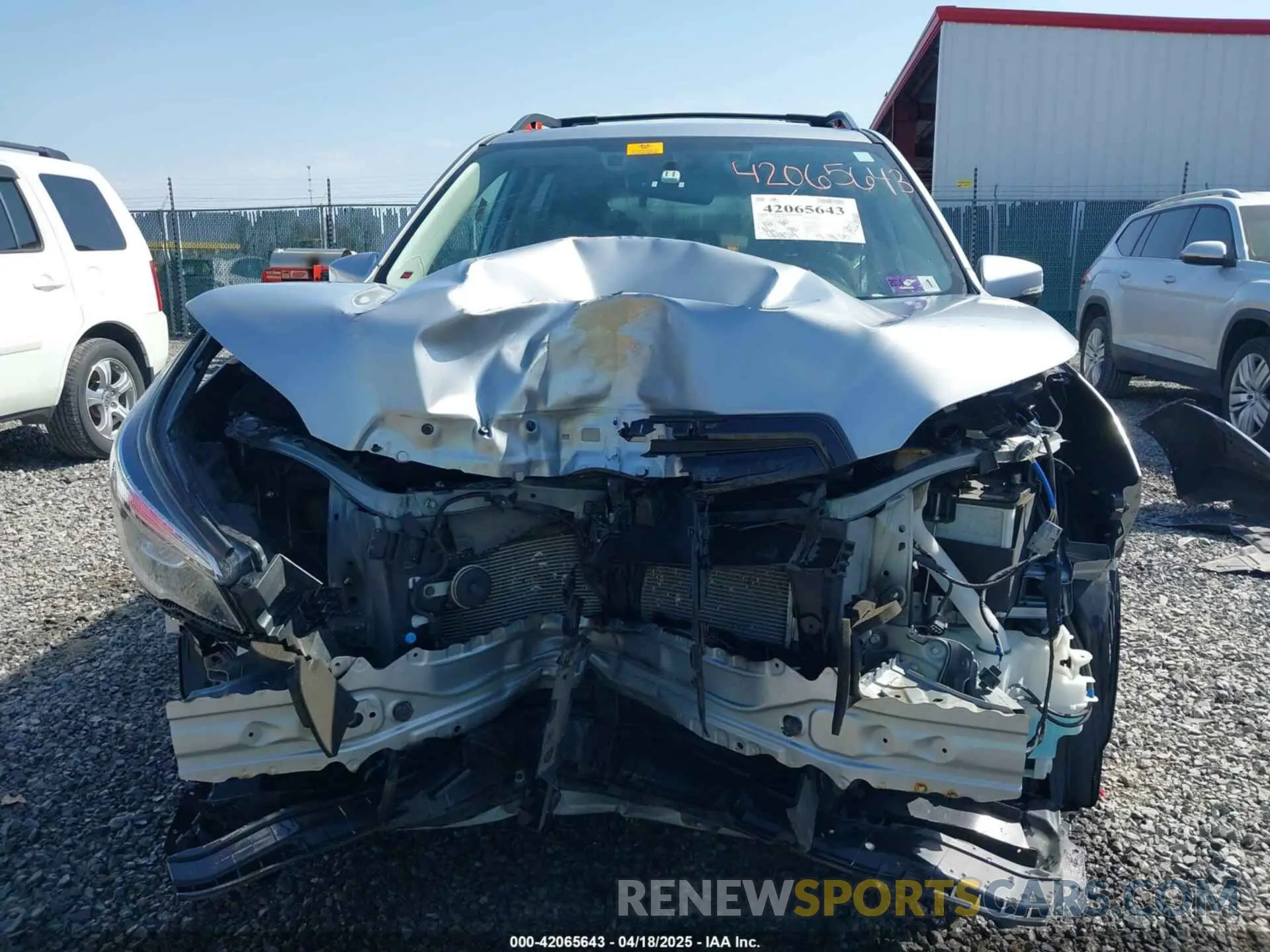 13 Photograph of a damaged car JF2SKARC7LH426488 SUBARU FORESTER 2020
