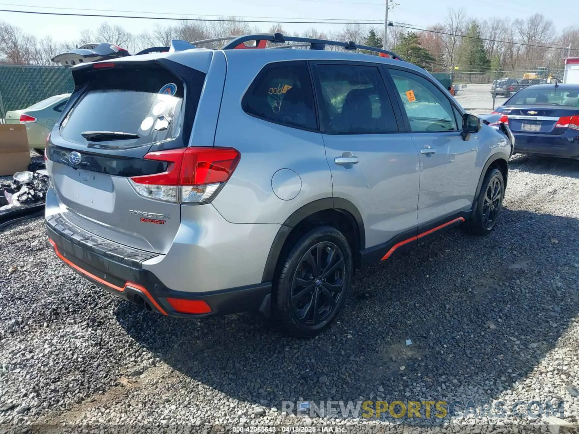 4 Photograph of a damaged car JF2SKARC7LH426488 SUBARU FORESTER 2020