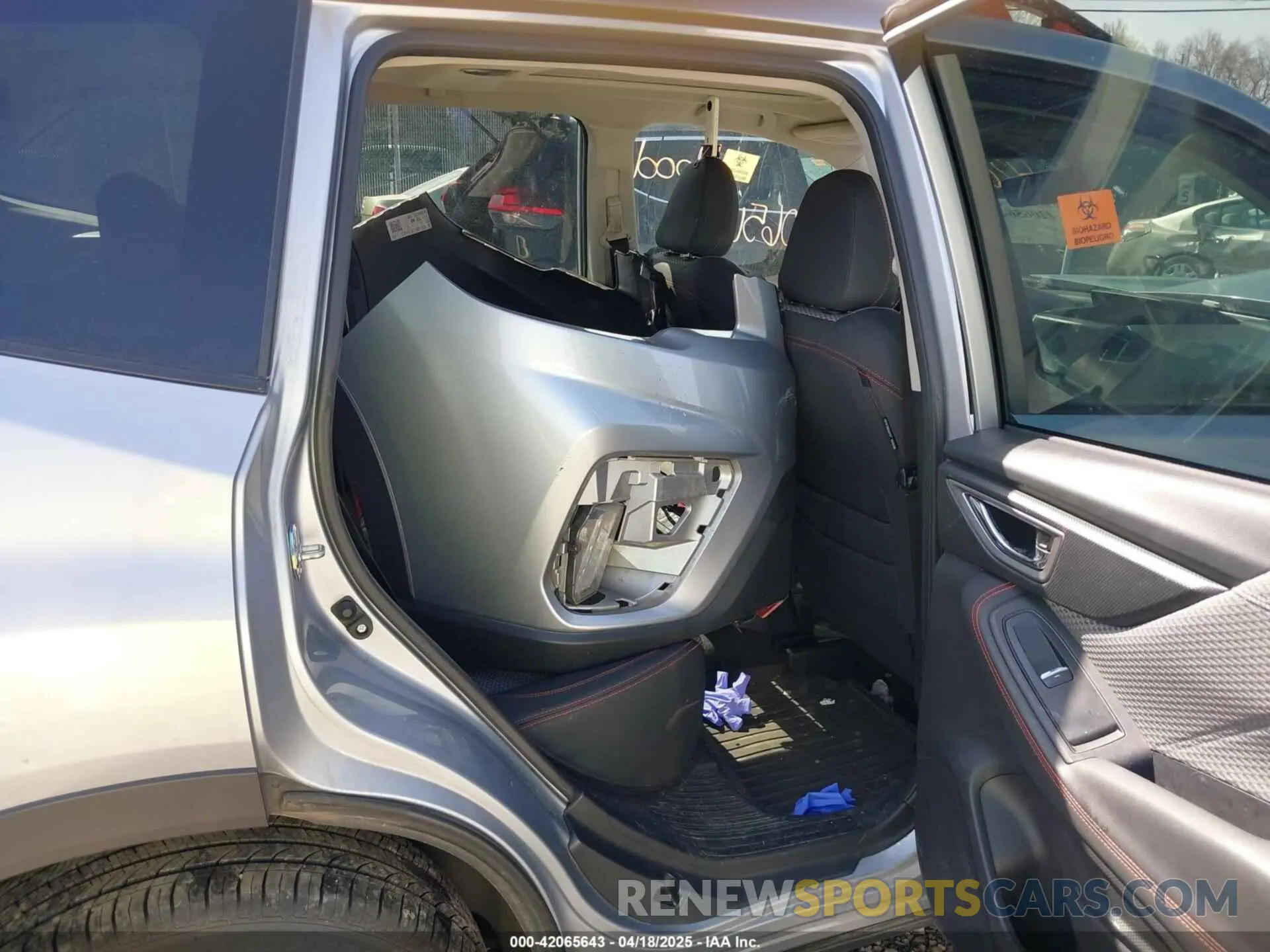 8 Photograph of a damaged car JF2SKARC7LH426488 SUBARU FORESTER 2020