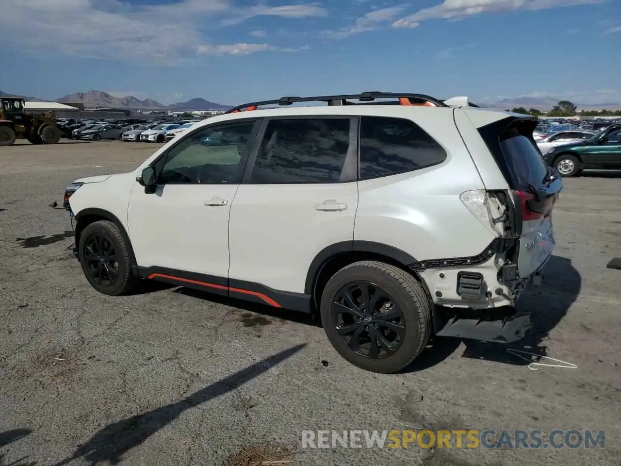 2 Photograph of a damaged car JF2SKARC7LH513159 SUBARU FORESTER 2020