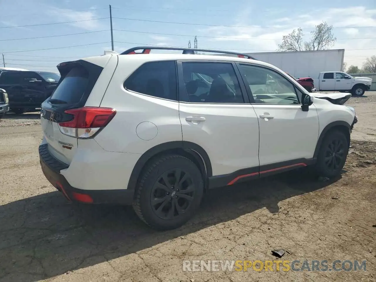 3 Photograph of a damaged car JF2SKARC8LH516345 SUBARU FORESTER 2020