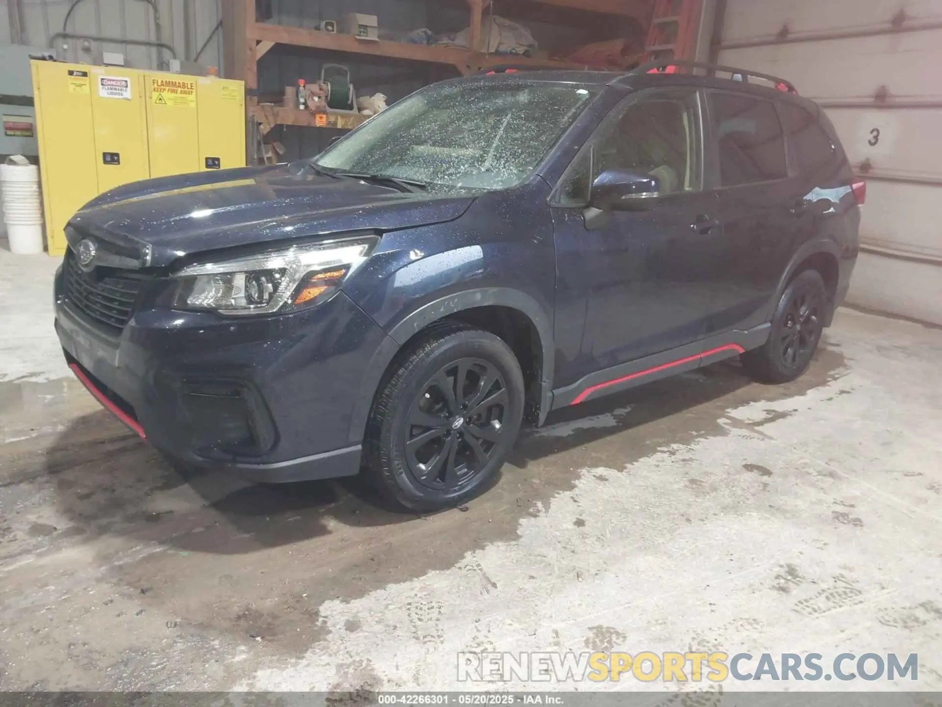 2 Фотография поврежденного автомобиля JF2SKARC8LH519939 SUBARU FORESTER 2020