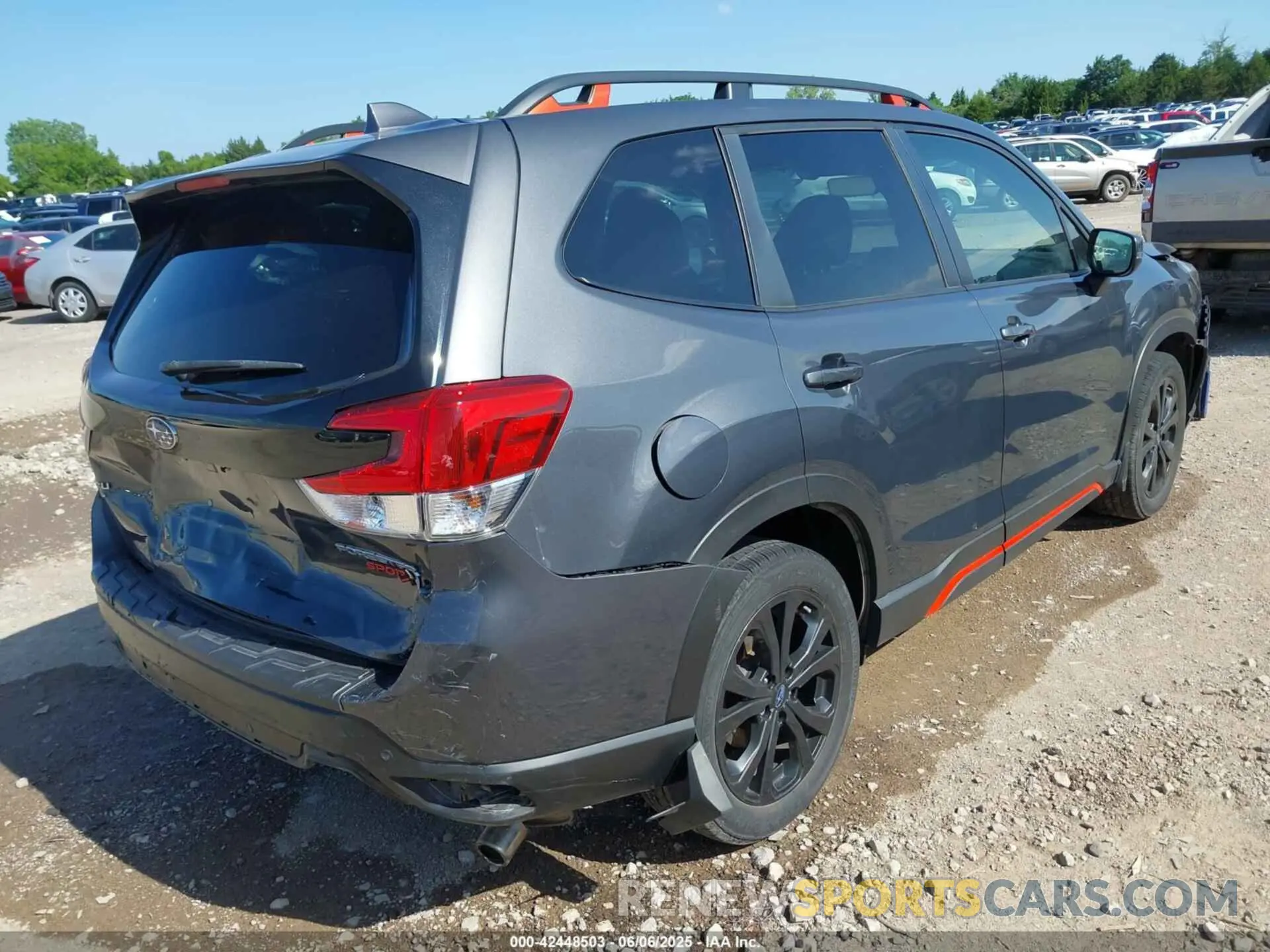 4 Photograph of a damaged car JF2SKARC8LH528057 SUBARU FORESTER 2020
