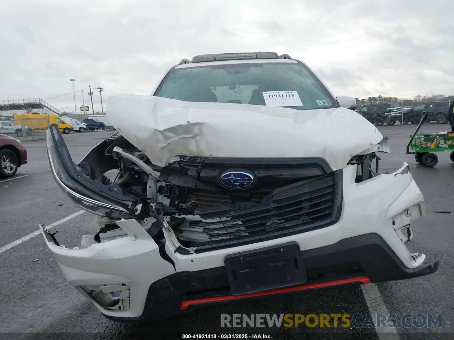 12 Photograph of a damaged car JF2SKARC8LH569904 SUBARU FORESTER 2020