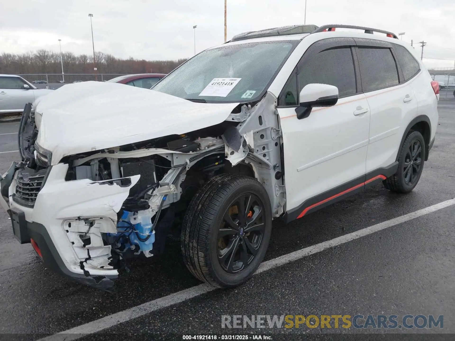2 Photograph of a damaged car JF2SKARC8LH569904 SUBARU FORESTER 2020