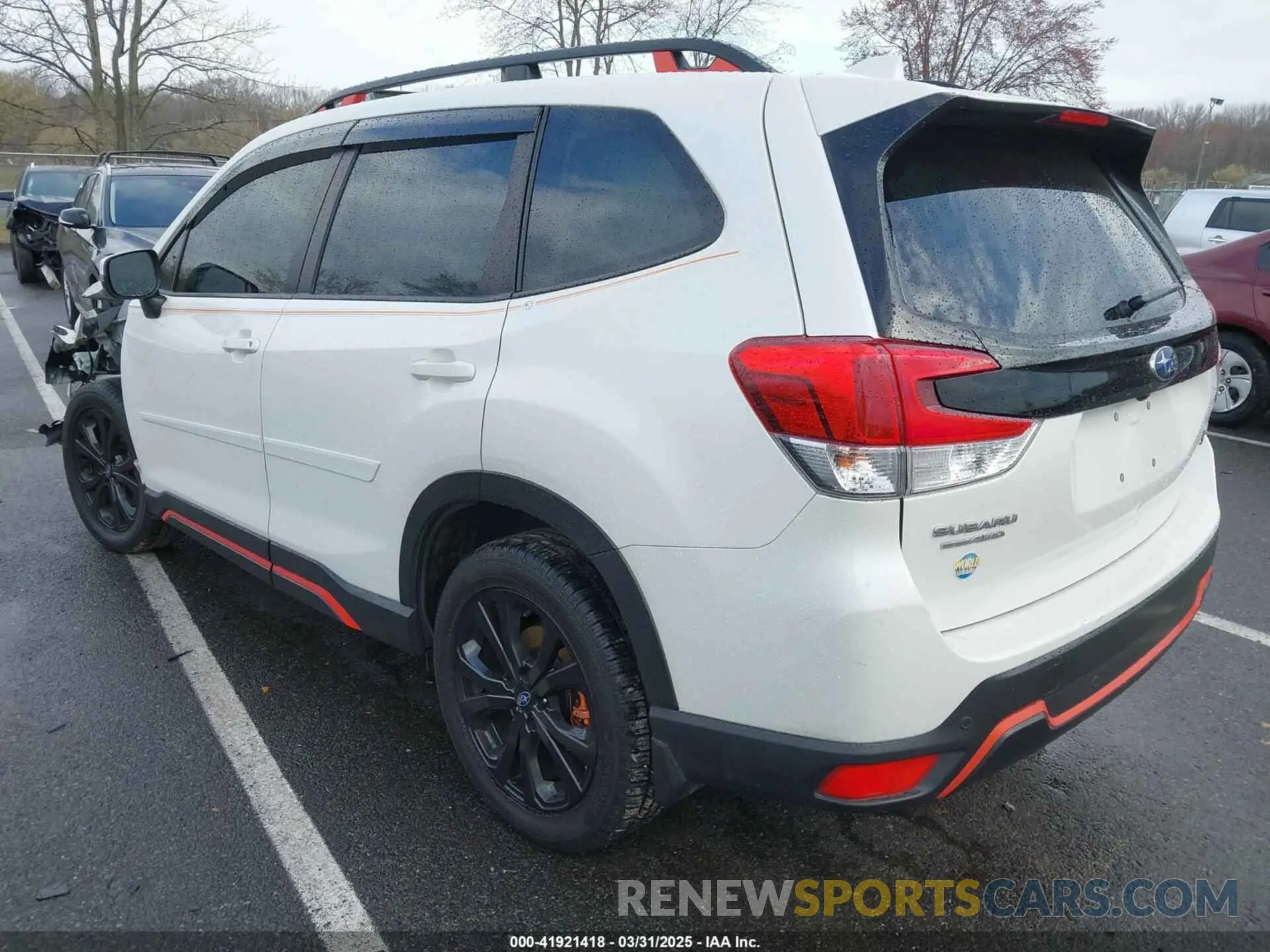 3 Photograph of a damaged car JF2SKARC8LH569904 SUBARU FORESTER 2020