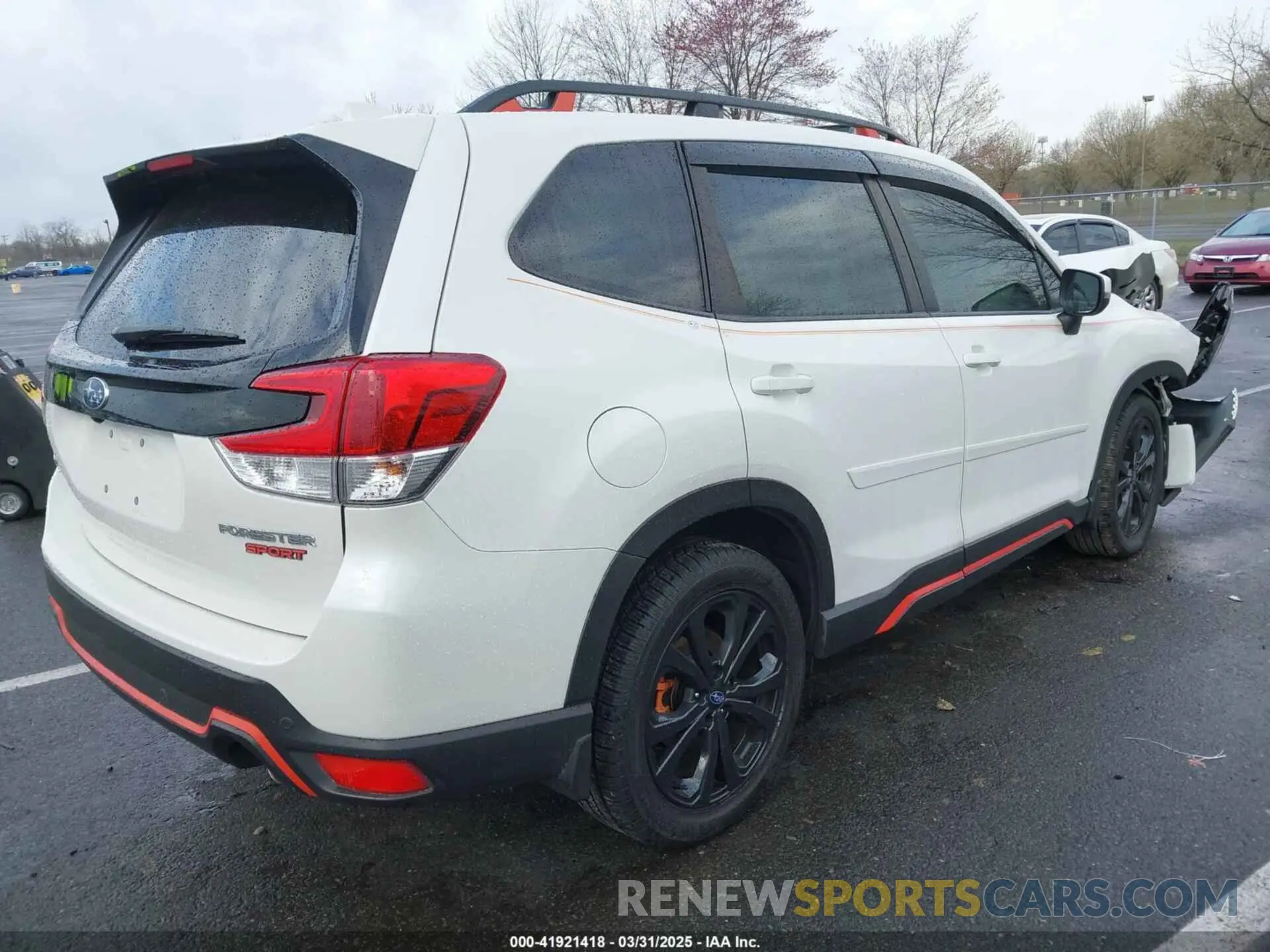 4 Photograph of a damaged car JF2SKARC8LH569904 SUBARU FORESTER 2020