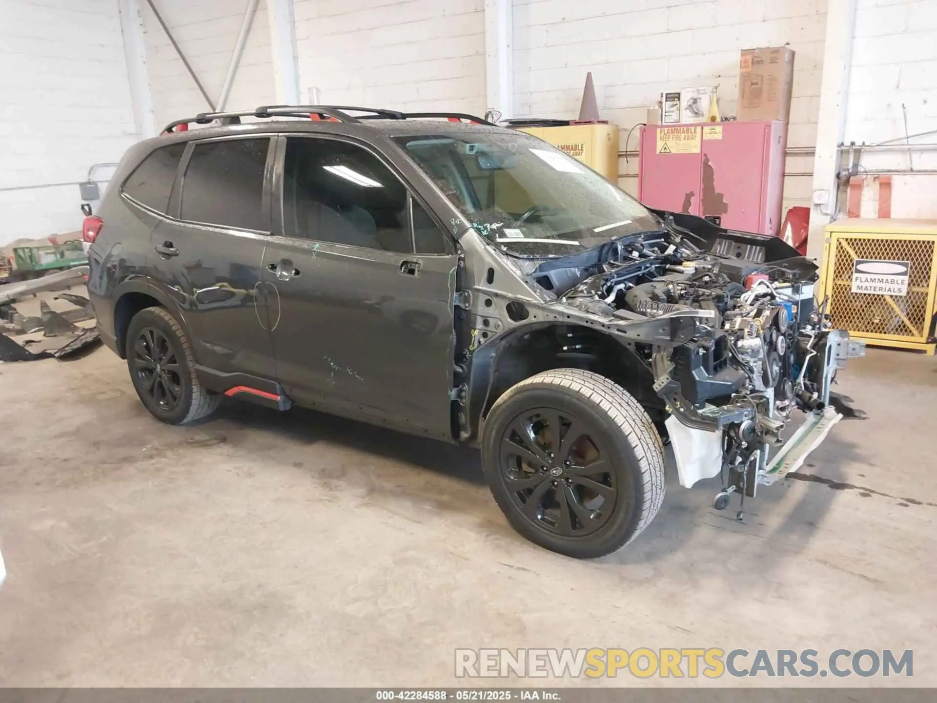 1 Фотография поврежденного автомобиля JF2SKARC8LH603680 SUBARU FORESTER 2020