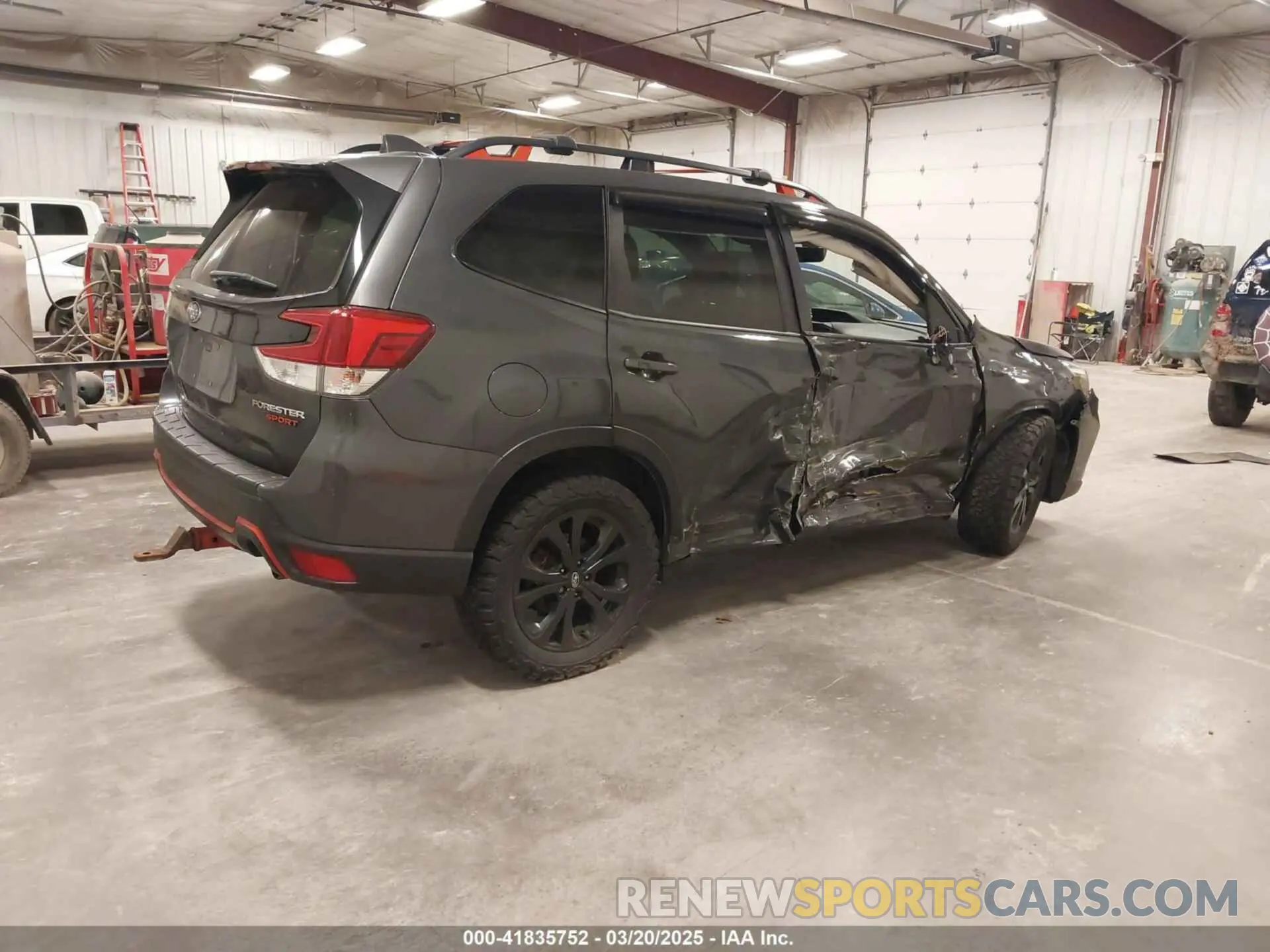 4 Photograph of a damaged car JF2SKARC9LH458777 SUBARU FORESTER 2020