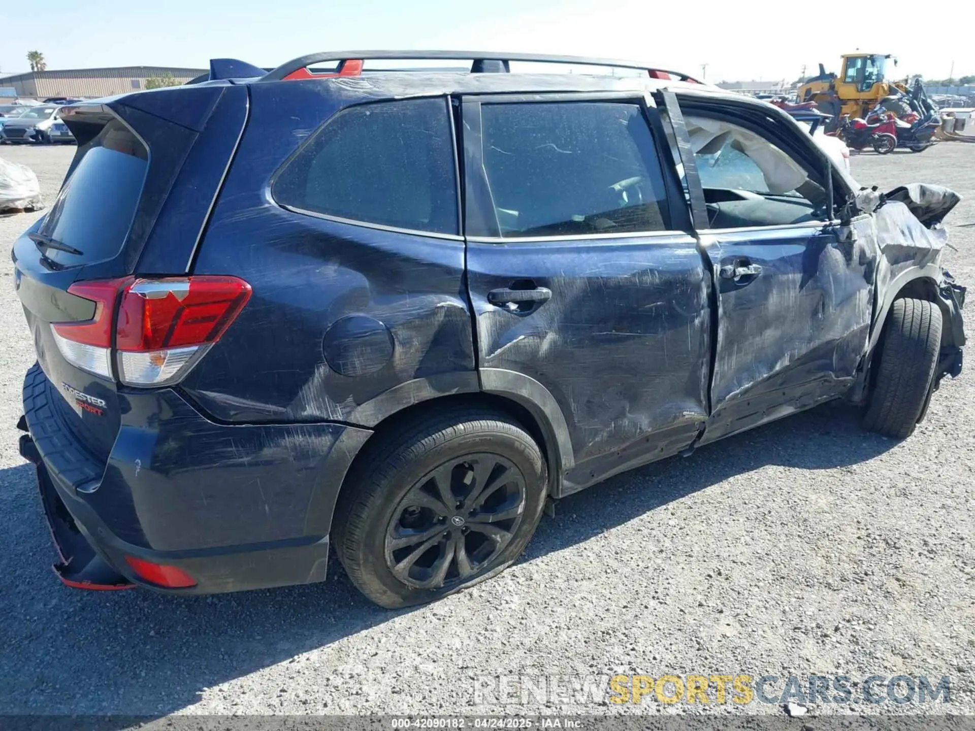 4 Photograph of a damaged car JF2SKARC9LH599901 SUBARU FORESTER 2020