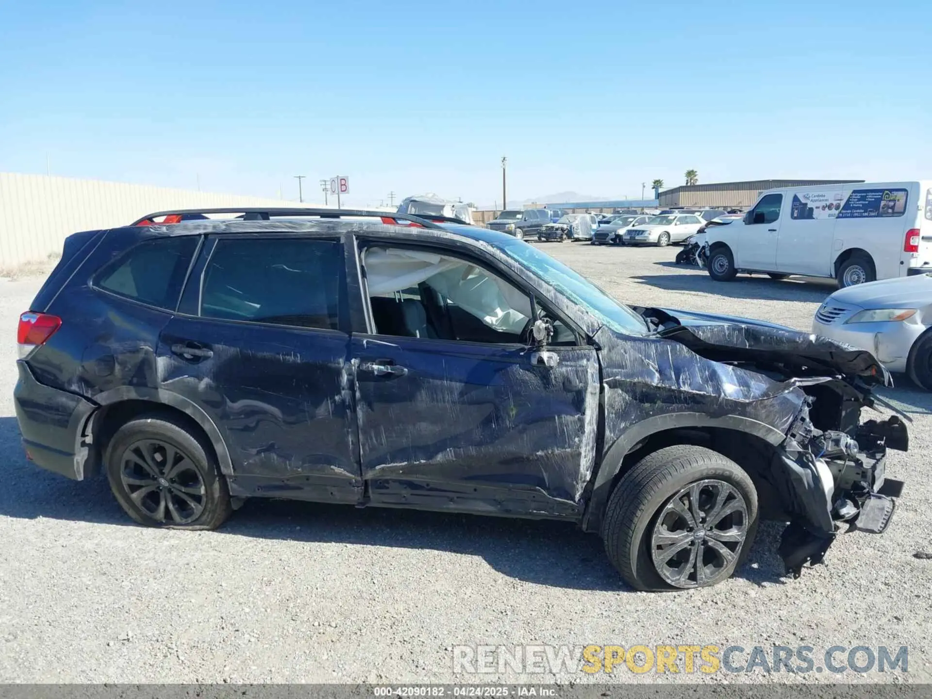 6 Photograph of a damaged car JF2SKARC9LH599901 SUBARU FORESTER 2020