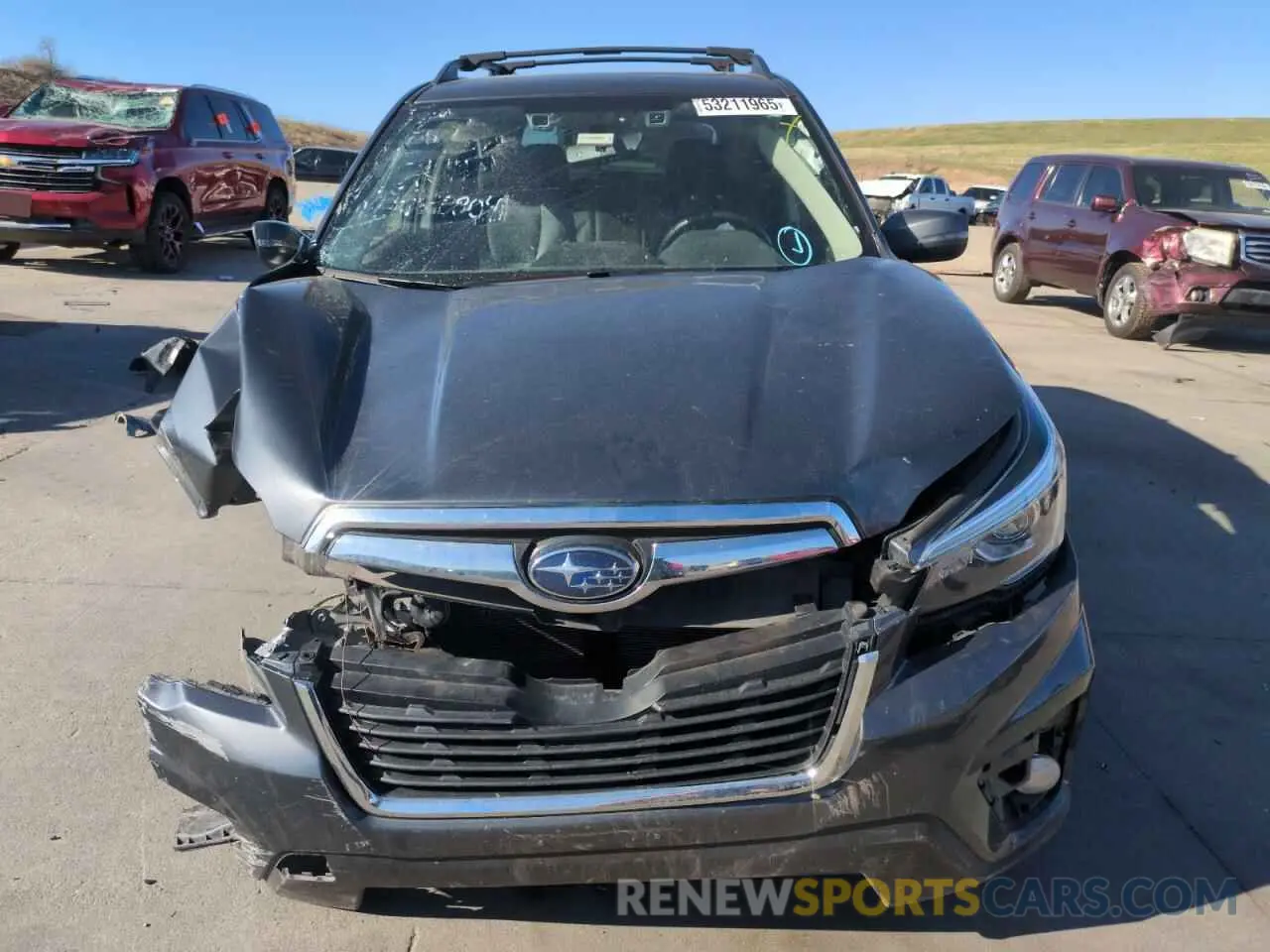 5 Photograph of a damaged car JF2SKASC2LH556804 SUBARU FORESTER 2020