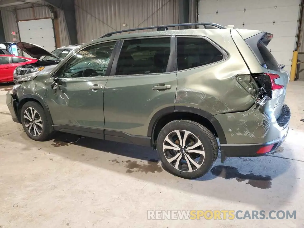 2 Photograph of a damaged car JF2SKAUC0LH442877 SUBARU FORESTER 2020