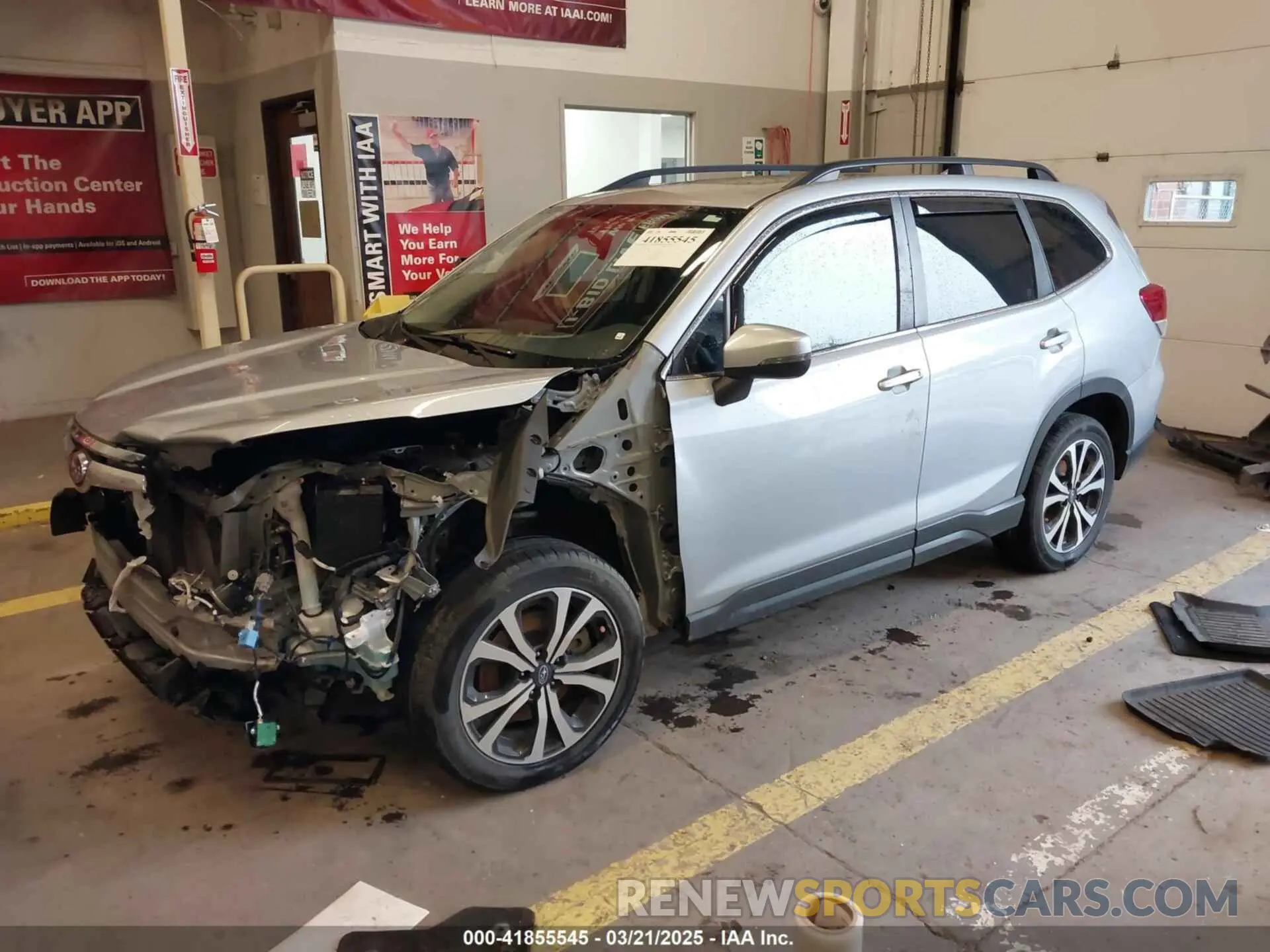 2 Photograph of a damaged car JF2SKAUC4LH438220 SUBARU FORESTER 2020