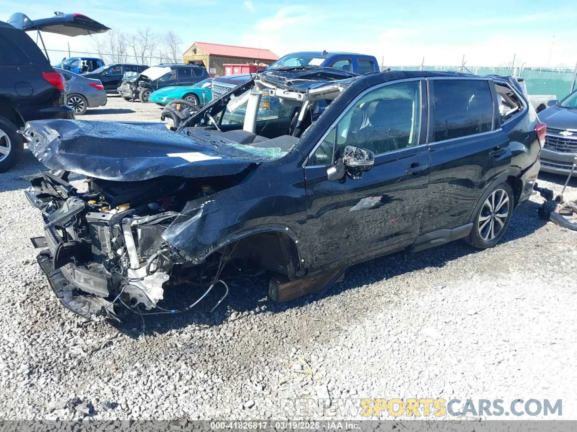 2 Photograph of a damaged car JF2SKAUC6LH414730 SUBARU FORESTER 2020