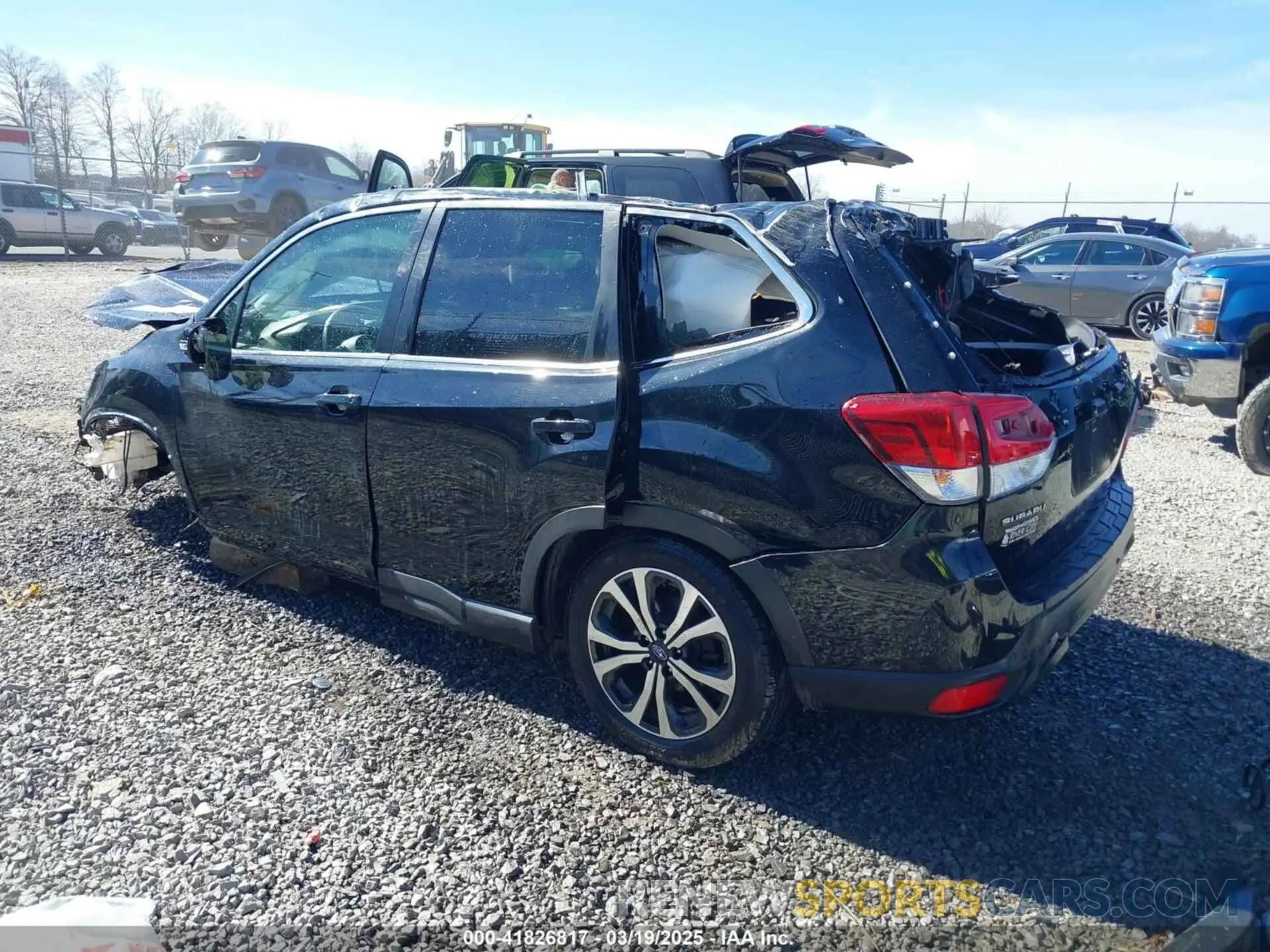 3 Photograph of a damaged car JF2SKAUC6LH414730 SUBARU FORESTER 2020