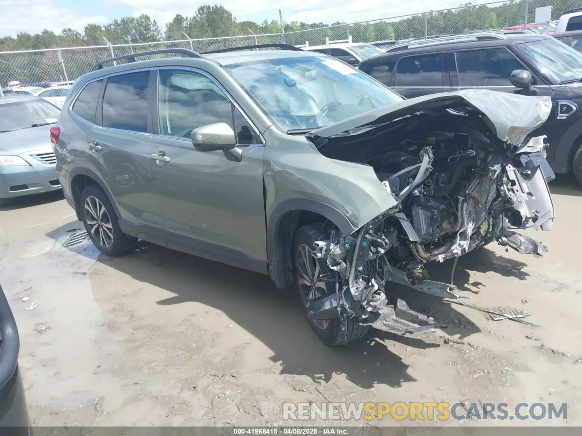 1 Фотография поврежденного автомобиля JF2SKAUC6LH567947 SUBARU FORESTER 2020