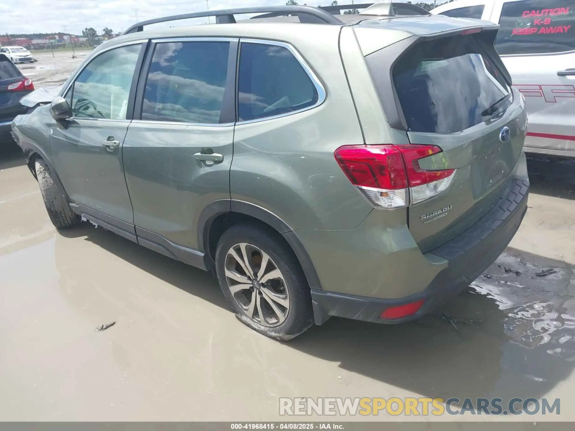 3 Фотография поврежденного автомобиля JF2SKAUC6LH567947 SUBARU FORESTER 2020