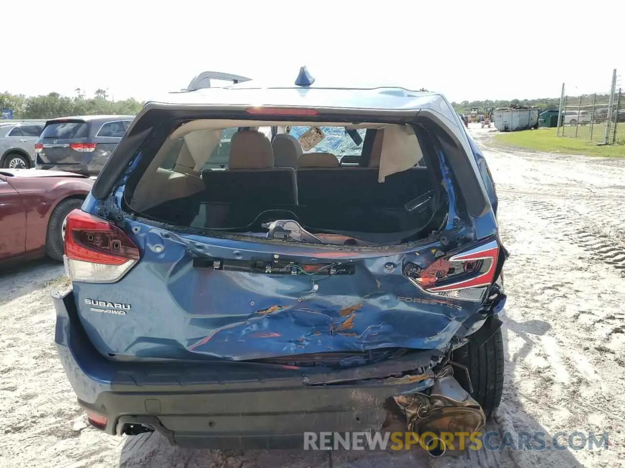 6 Photograph of a damaged car JF2SKAUC7LH562952 SUBARU FORESTER 2020