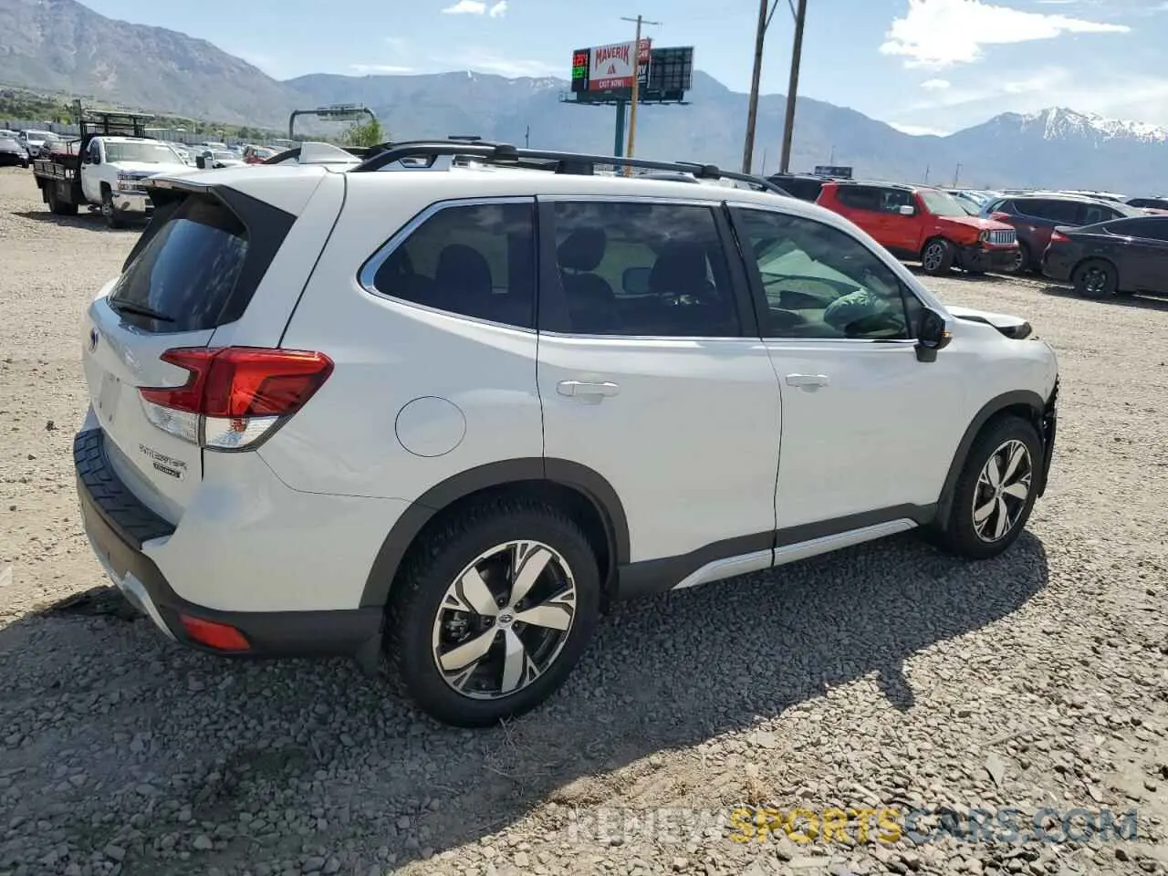 3 Фотография поврежденного автомобиля JF2SKAXC1LH514150 SUBARU FORESTER 2020