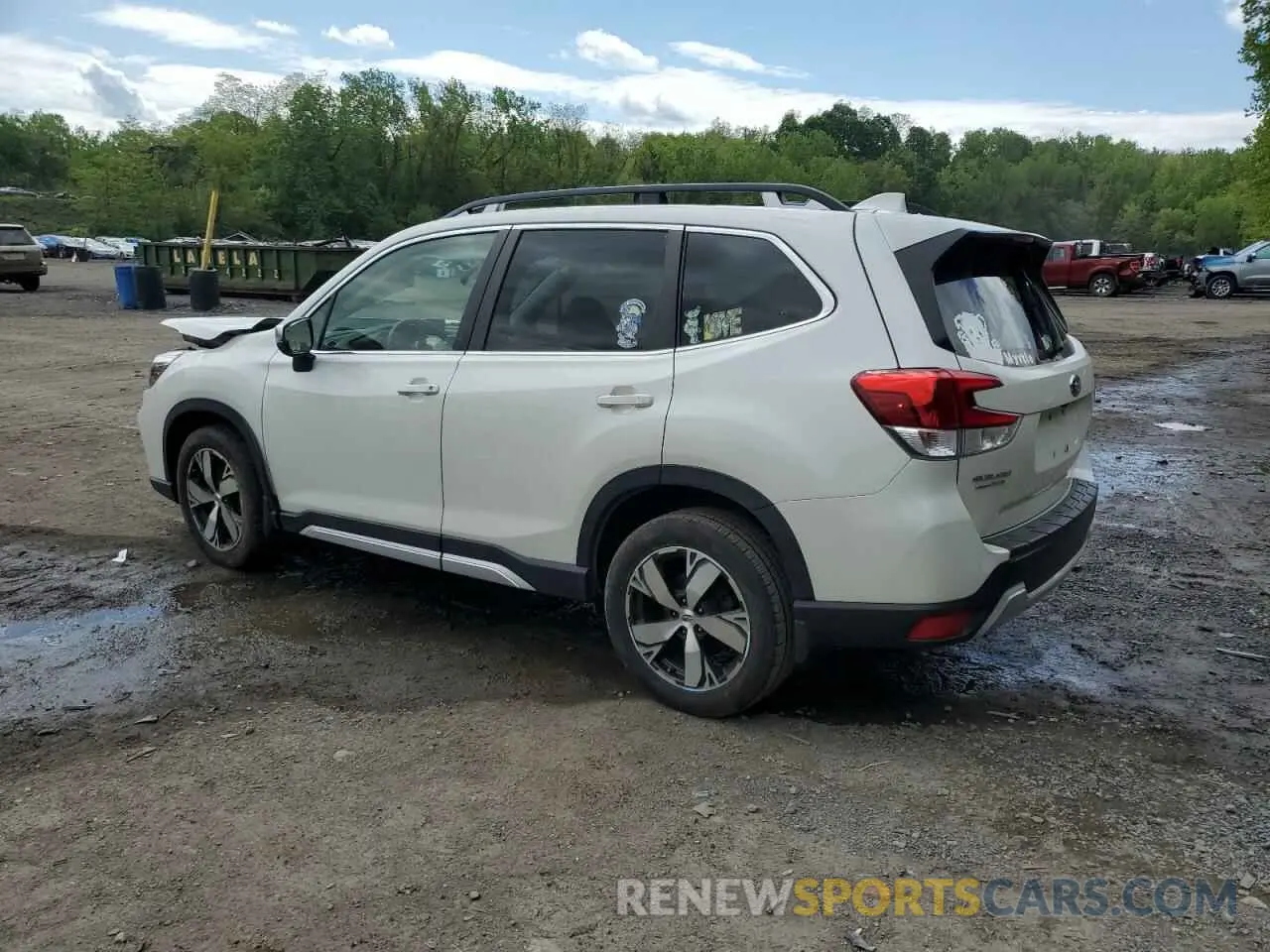 2 Photograph of a damaged car JF2SKAXC3LH472404 SUBARU FORESTER 2020