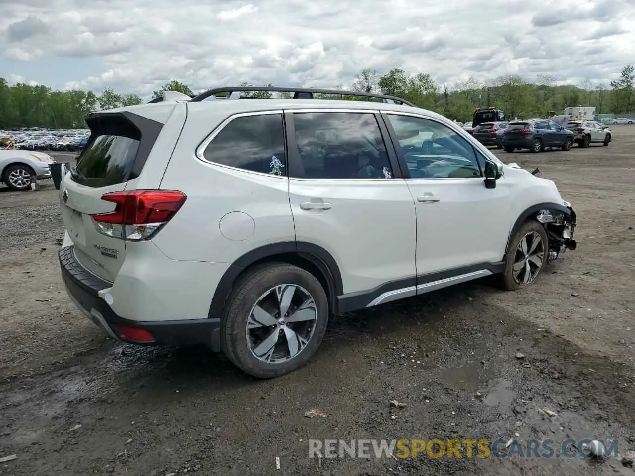 3 Photograph of a damaged car JF2SKAXC3LH472404 SUBARU FORESTER 2020