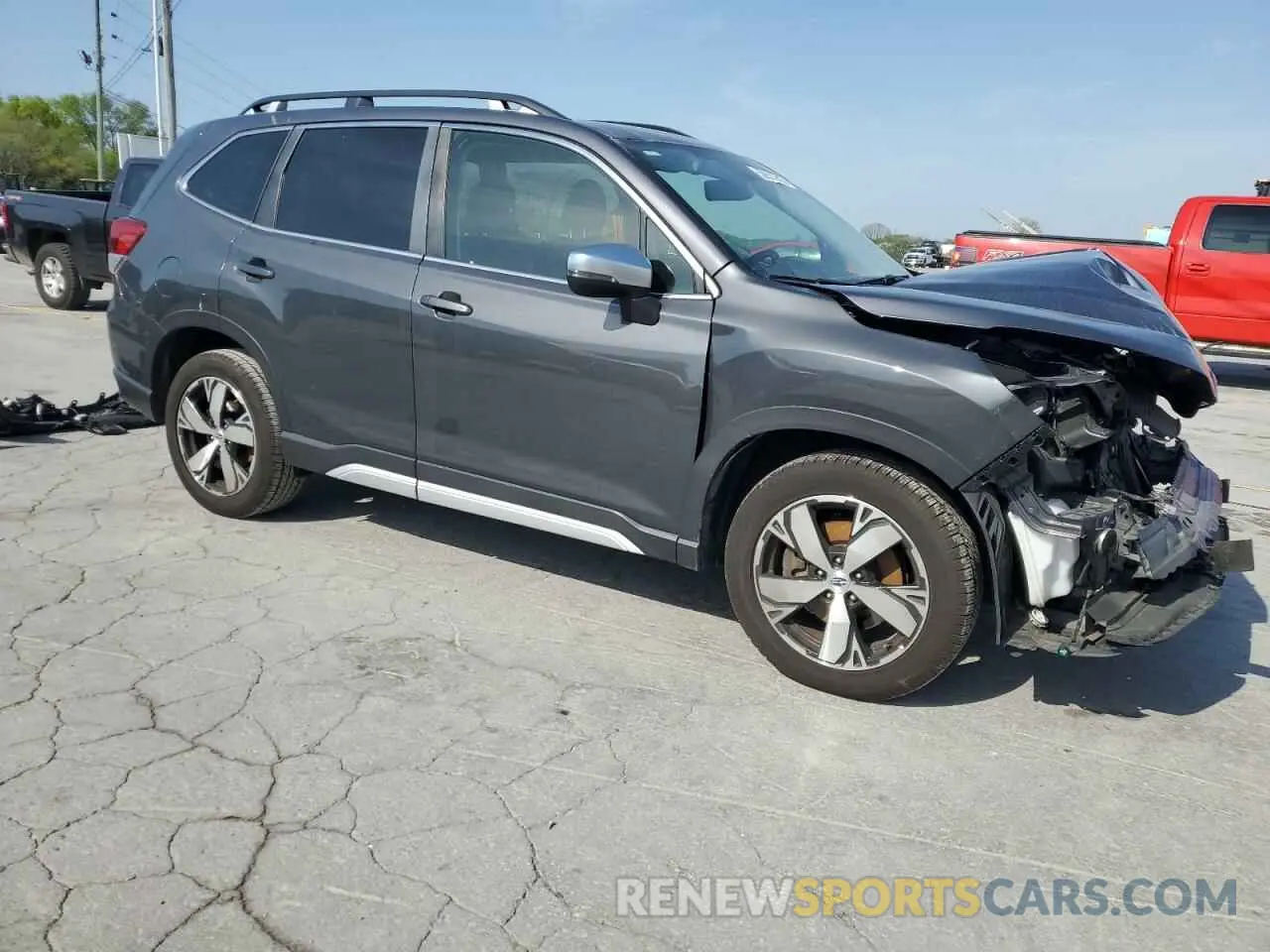 4 Photograph of a damaged car JF2SKAXC4LH401275 SUBARU FORESTER 2020