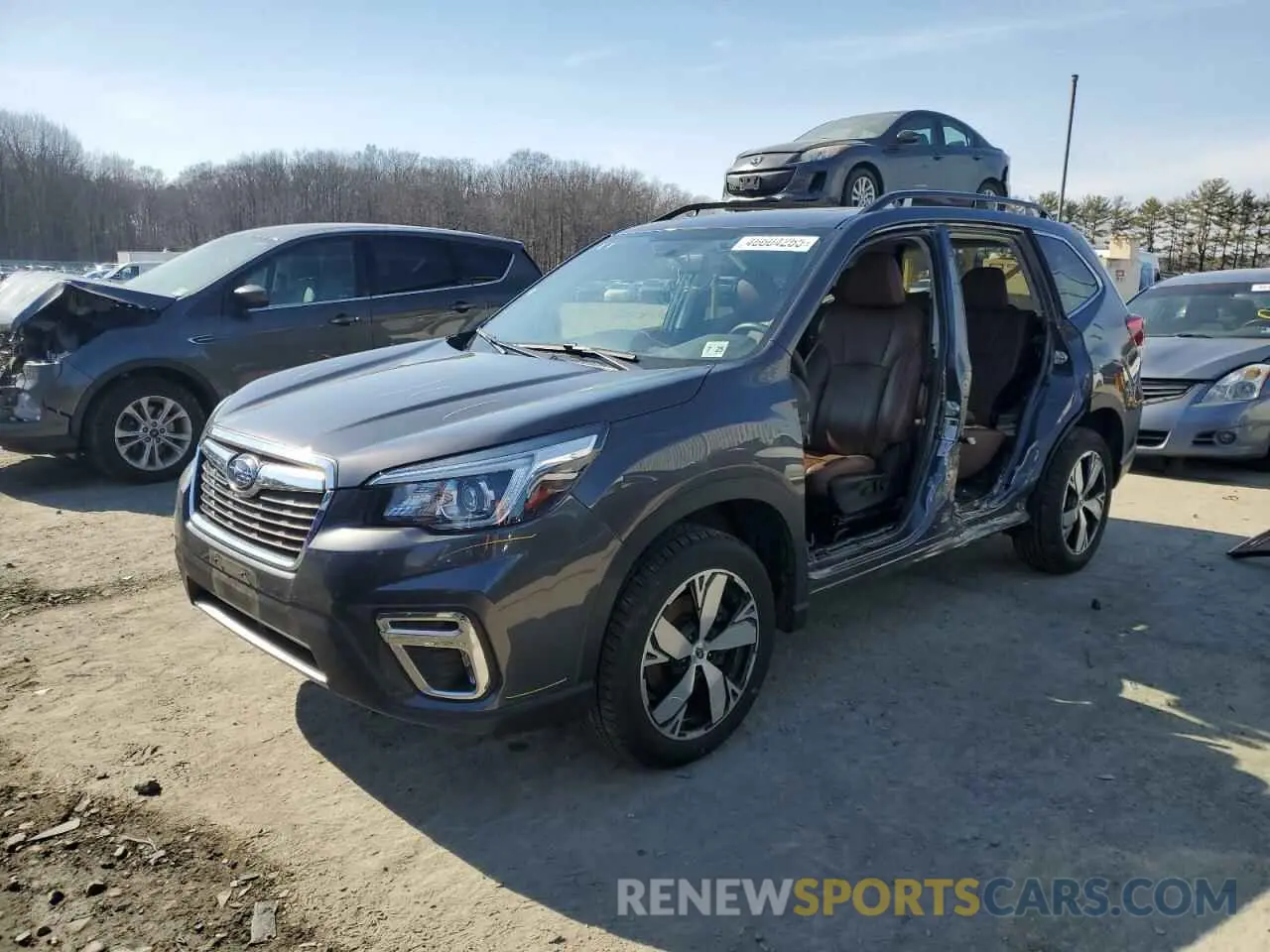1 Photograph of a damaged car JF2SKAXC5LH511459 SUBARU FORESTER 2020