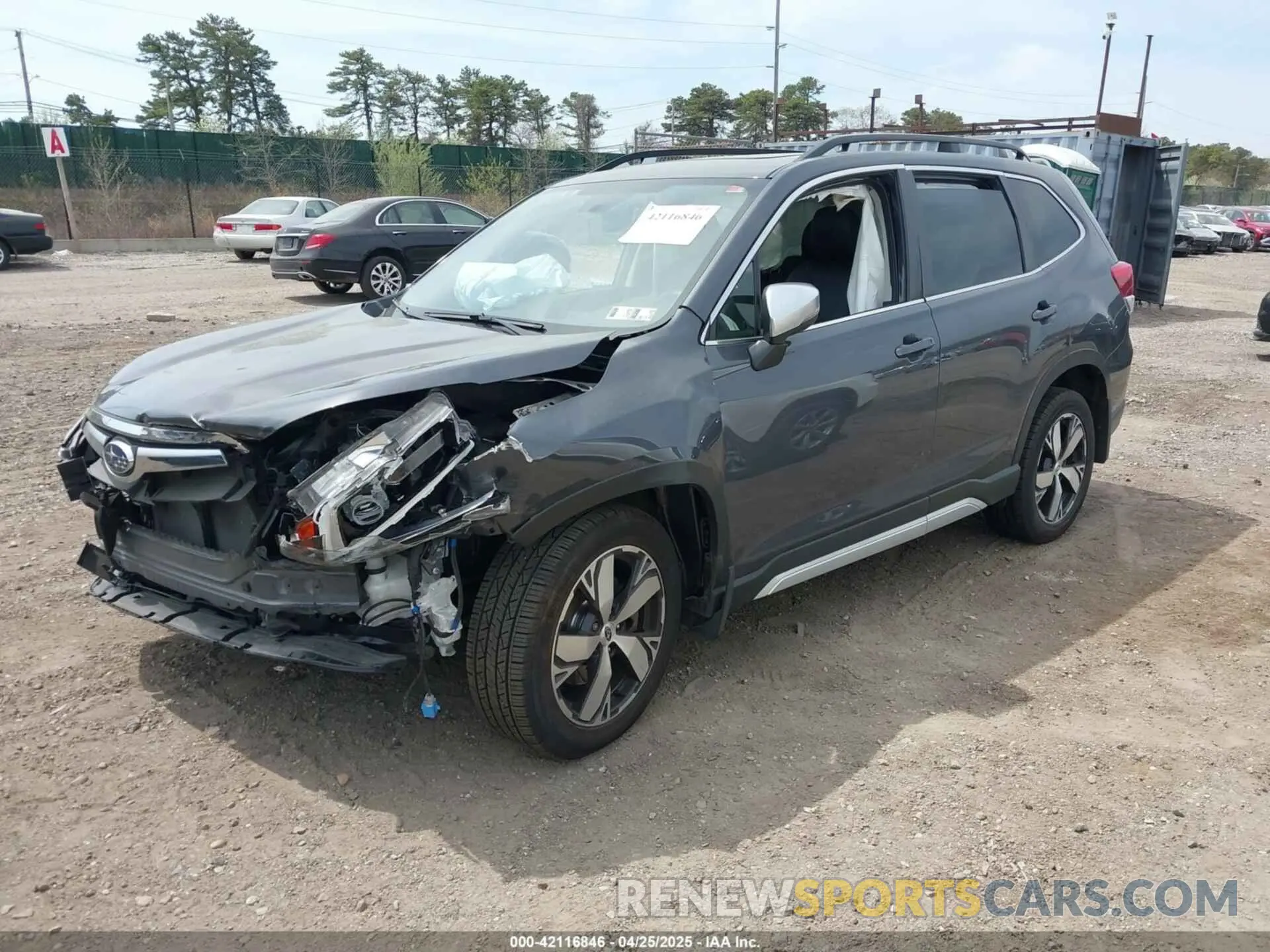 2 Photograph of a damaged car JF2SKAXC7LH516937 SUBARU FORESTER 2020