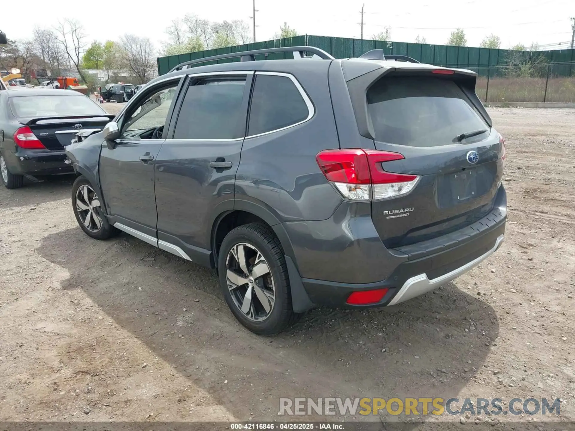 3 Photograph of a damaged car JF2SKAXC7LH516937 SUBARU FORESTER 2020