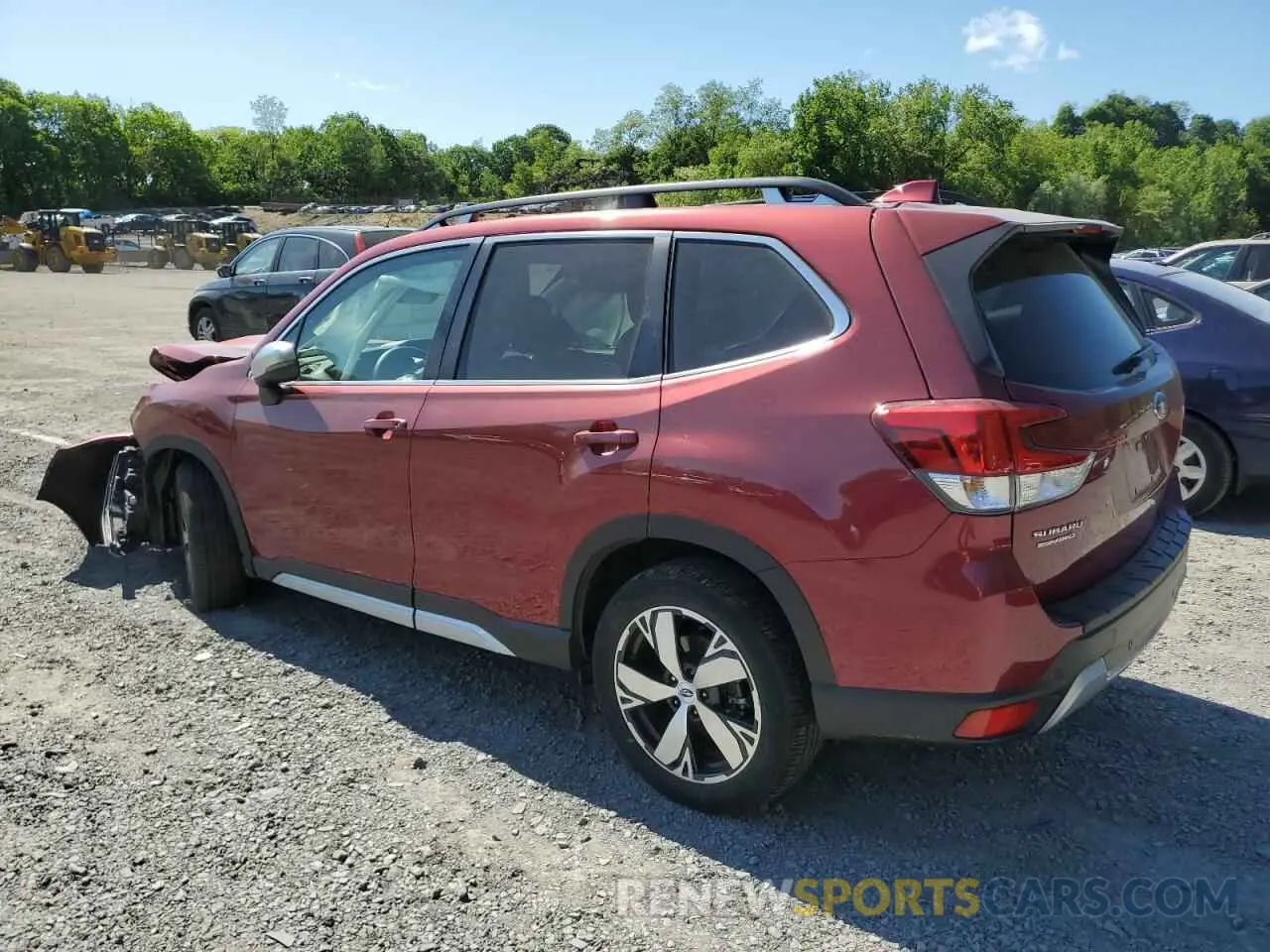 2 Photograph of a damaged car JF2SKAXC8LH600880 SUBARU FORESTER 2020