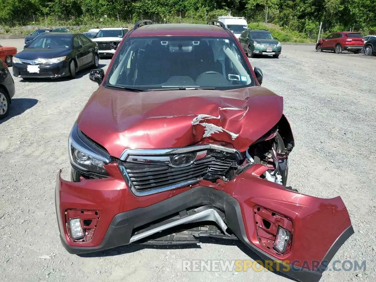 5 Photograph of a damaged car JF2SKAXC8LH600880 SUBARU FORESTER 2020