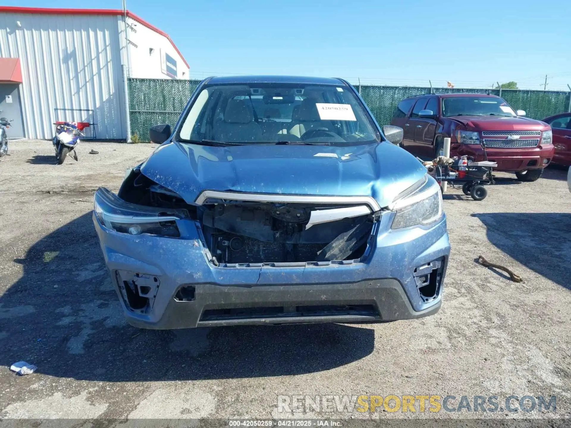 12 Photograph of a damaged car JF2SKAAC1MH400675 SUBARU FORESTER 2021
