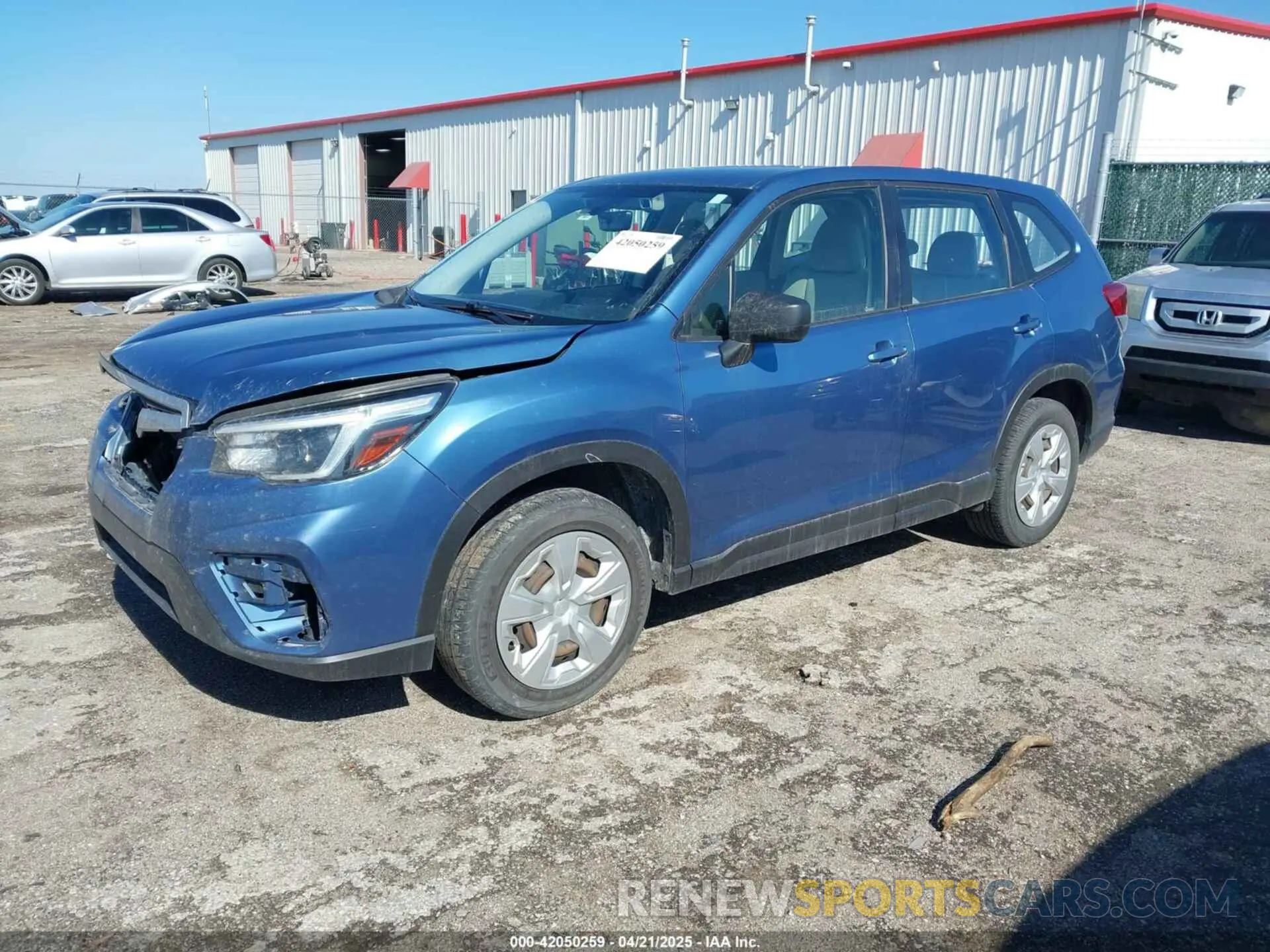 2 Photograph of a damaged car JF2SKAAC1MH400675 SUBARU FORESTER 2021
