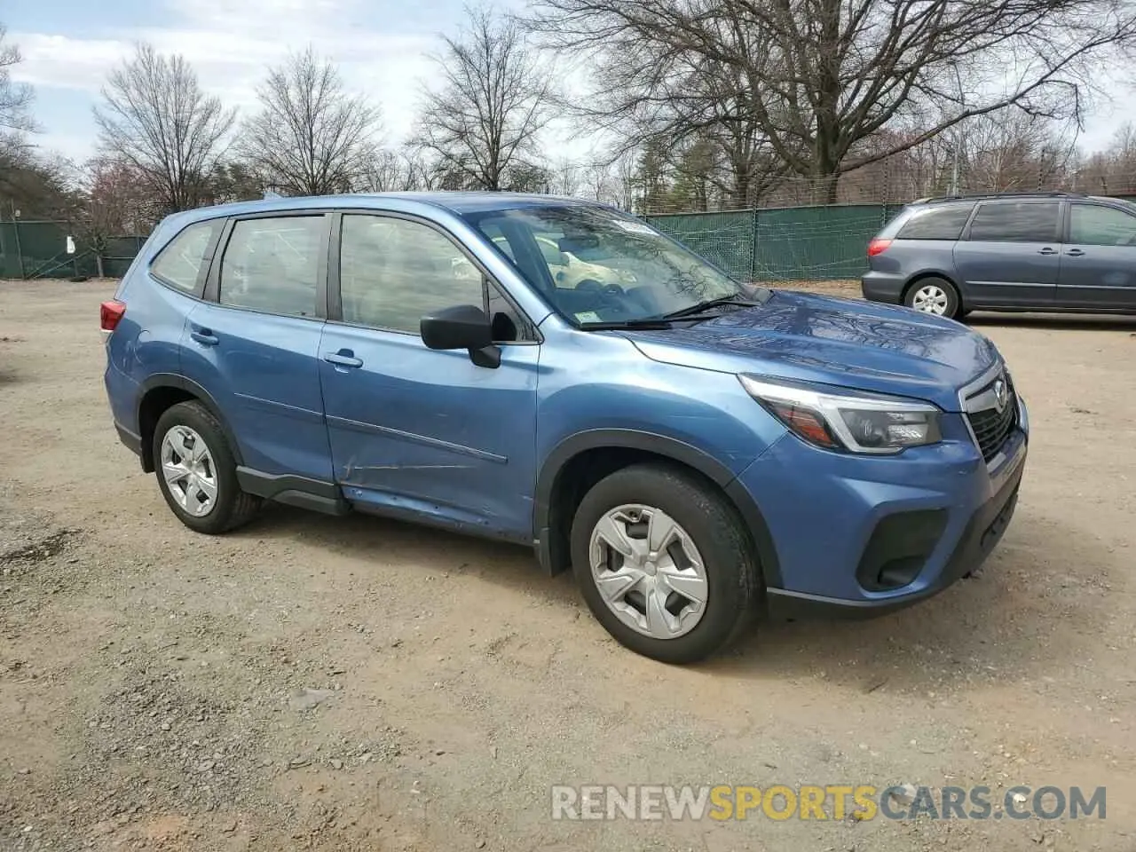 4 Photograph of a damaged car JF2SKAAC7MH550256 SUBARU FORESTER 2021