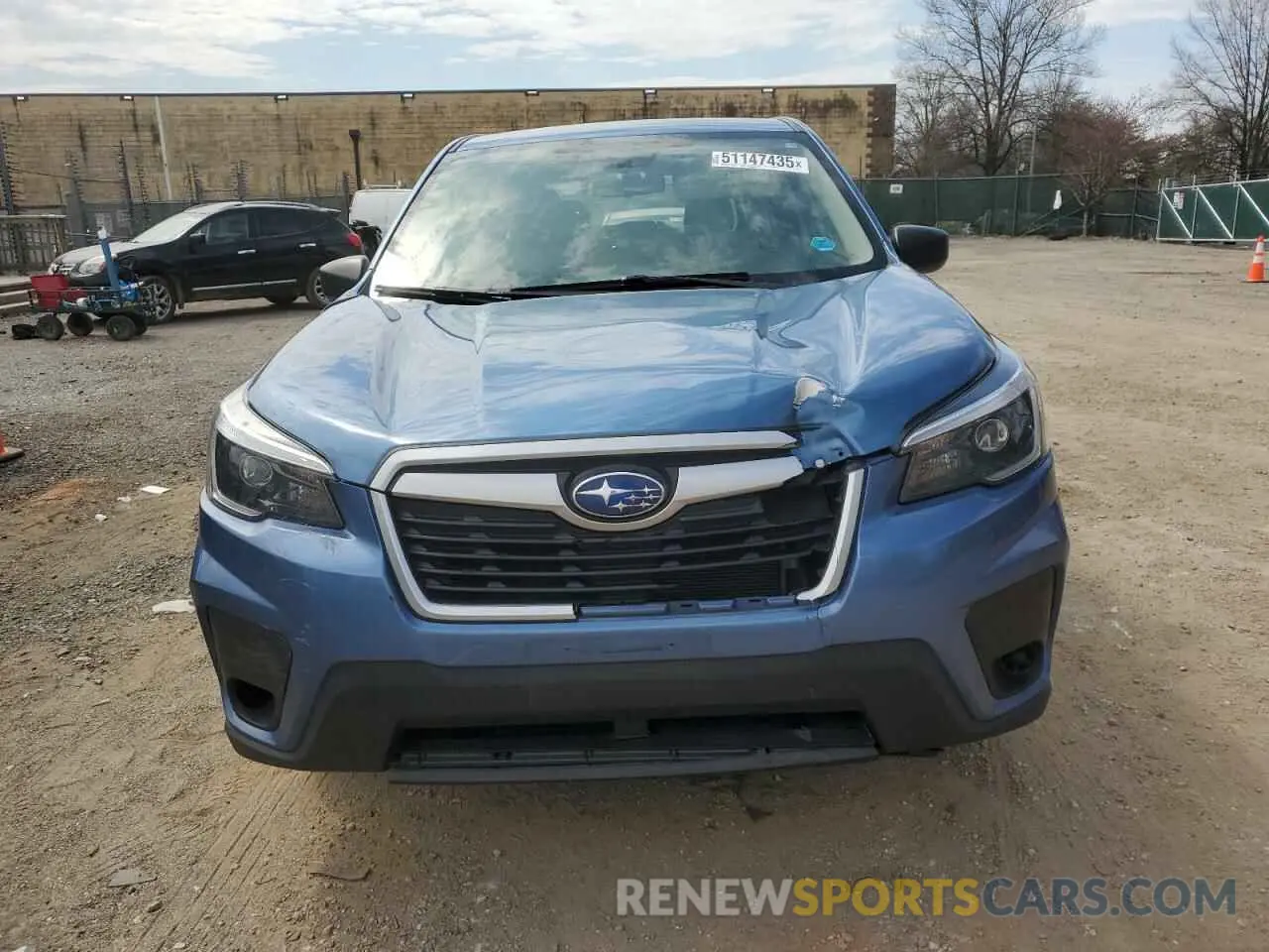 5 Photograph of a damaged car JF2SKAAC7MH550256 SUBARU FORESTER 2021