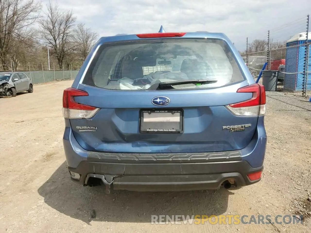 6 Photograph of a damaged car JF2SKAAC7MH550256 SUBARU FORESTER 2021