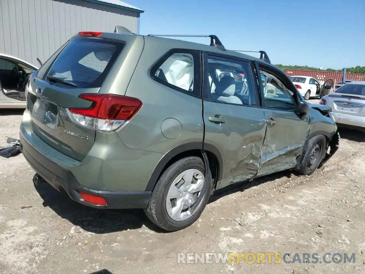 3 Фотография поврежденного автомобиля JF2SKAAC8MH412953 SUBARU FORESTER 2021