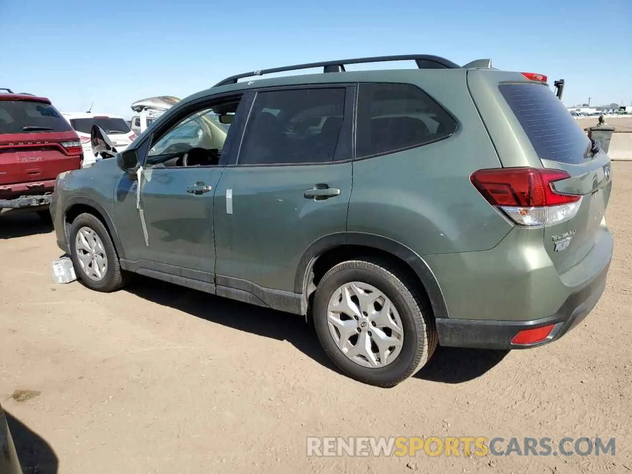2 Photograph of a damaged car JF2SKADC0MH431329 SUBARU FORESTER 2021